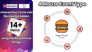 Interactive Circle Info Elementor Addon tutorial