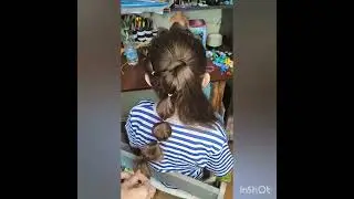 Простая летная прическа ❤️