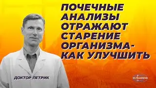 Почечные анализы отражают старение организма. Как улучшить?