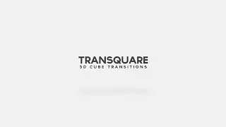 Transquare: 3D Cube Transitions