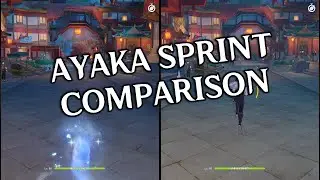 Is Ayaka's Sprint Fast? | Genshin Impact 2.0