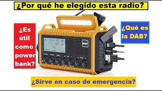 Emergency radio. Why I chose this model