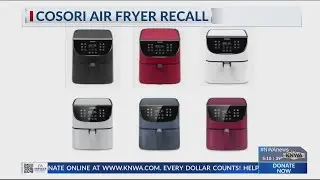 Cosori issues recall for air fryers
