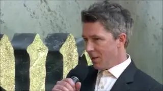 Aidan Gillen at London premiere of 