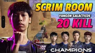 PUBG Mobile Myanmar :YG.SayCloud Scrim room Uncut