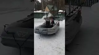Аэролодка снова в деле)) 