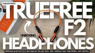 Unboxing TRUEFREE F2 Open Ear Headphones