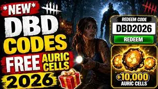 *NEW* Dead By Daylight Codes 🔥 DBD Code Gives FREE Auric Cells 2026