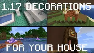 1.17 Decorations For Your House | Minecraft 1.17 Snapshot 20w51a