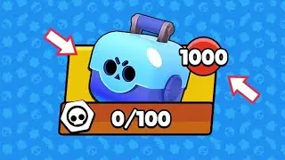 НАКОПИЛ 1000 СУНДУКОВ. БРАВЛ СТАРС/BRAWL STARS.