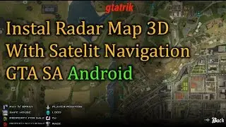Mod Map Radar 3D New 2017 With Satelit Navigation
