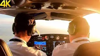 [4K] Cadets Air France - IFR in the UK