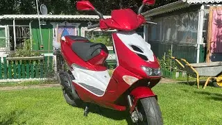 Восстанавливаем и переделываем с инжектора на карбюратор￼ Aprilia SR 50