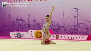 Dila Uluca (TUR) - Junior 2006  03 - Istanbul Ryhtmic Cup 2019