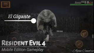 Resident Evil 4 Mobile Edition Gameplay | VS El Gigante (+ Link Download)