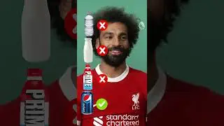 IshowSpeed VS Haaland VS Salah VS Lewandowski VS Ronaldo Healthy and Unhealthy Drinks