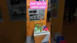 Tower lights and control switch
