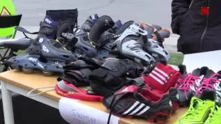 Loppmarknad (flea market) på Tallkrogsplan i Enskede