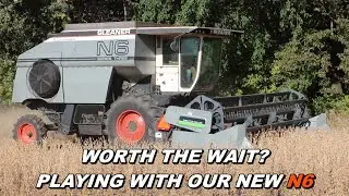 Allis Chalmers Show: 2024 Soybean Harvest With Our New 1979 Gleaner N6