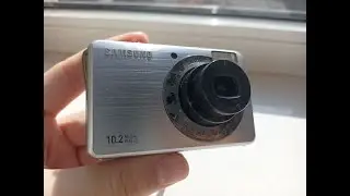 💥Camera Samsung PL50 Silver 10.2MP digital vintage compact retro rare💥WORKing CHEAP💥