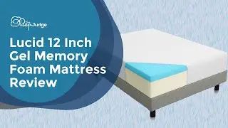 Lucid 12 Inch Gel Memory Foam Mattress Review