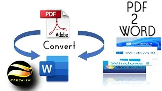 How to convert from PDF to Word and Word to PDF