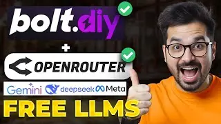 Bolt.DIY + Gemini 2.0 Pro: Develop a Full-stack App 100% FREE Without Writing Code! (Openrouter)
