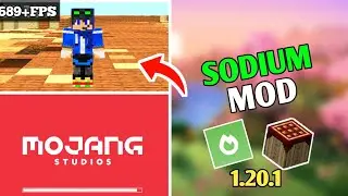 Sodium Mod For 1.20.1 Pojavlauncher || BOOST FPS | MINEORE