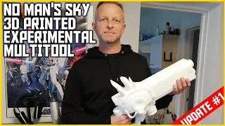No Man's Sky Prisms - FULL SIZE 3D Printed Experimental Multitool - Update #1 2021