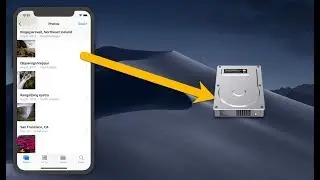 How to import photos & videos from iPhone to external hard disk