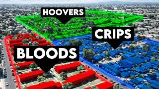 The Los Angeles Gang War, Mapped