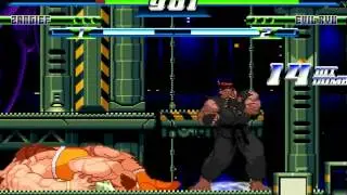 M.U.G.E.N Beatdown Epi.4 Zangief VS Evil Ryu(Power VS Evil)