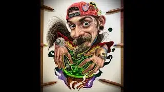 Timmy B caricature