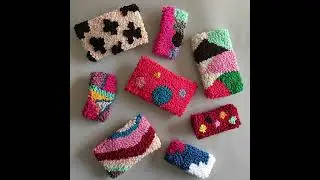 Punch nakışı toka nasıl yapılır?~How to make buckle with punch needle?#punchneedle #punchnakışı