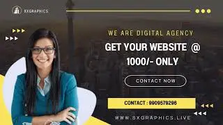 Get Your Website Deisgn & Development @1000/- Starting | Get Logo Design at Low Rates