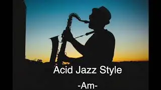 [Backing Track] Acid Jazz Style  Am