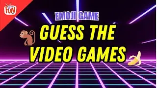 Guess the Video Games By Emojis (Emoji Quiz)