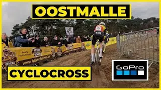 CYCLOCROSS RACE @ OOSTMALLE BELGIUM  - GoPro hero 12 BIKE FOOTAGE - 4K 60 fps
