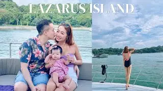 PRIVATE YACHT PARTY SINGAPORE | Sailing To Lazarus Island With My 5mo Baby! Day In My Life VLOG