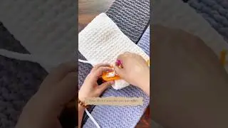 Loom Knitting for beginners step by step #shorts