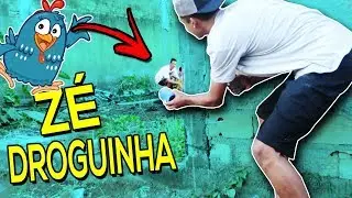 COLOQUEI A MÚSICA DA GALINHA PINTADINHA NA CASA DO ZÉ DROGUINHA! (DEU MERDA)