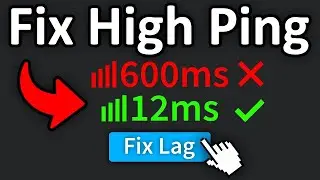 How To FIX HIGH Ping On Roblox (2025) ✅ Get Better Ping In Roblox (Fix Bad Ping Problem)