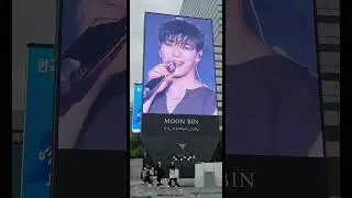 One day in Seoul, South Korea | Seeing Moonbin's and Eunwoo's ads | 11August2023