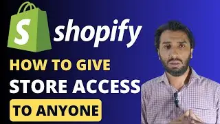 How to Give Shopify Store Access to Staff / Developer | User & Permission Setting | 
