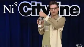 Ni9 on Cityline: Tom Schwartz makes a 'Pumptini' for the first time with Crazy Monkey Vodka