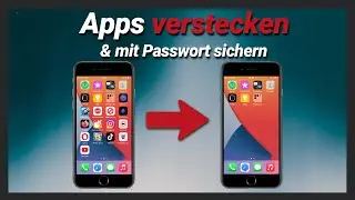 iPhone Apps verstecken + sperren + ausblenden & mit Passwort schützen (2022)