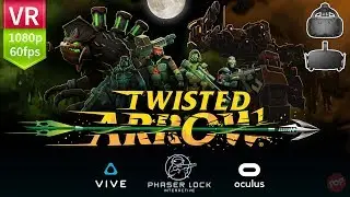 Twisted Arrow VR FPS adrenaline packed arcade style action. Full HD 1080p 60fps