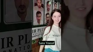 Sana Yousaf @SanaYousafOfficial11 trust Hair Plus International for her hair fall treatment!
