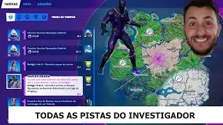 Encontre todas as pistas do investigador,e resolva o bug do parque agradavel!
