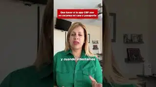 La app CBPone NO escanea mi cara... ¿QUE HAGO? #shorts